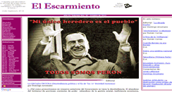 Desktop Screenshot of elescarmiento.com.ar